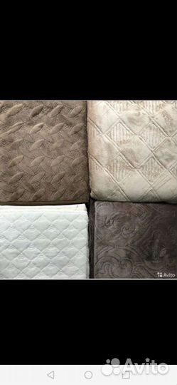 Накидки на диван и кресло