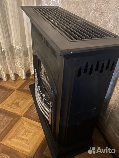 Газовая печь камин 120кв