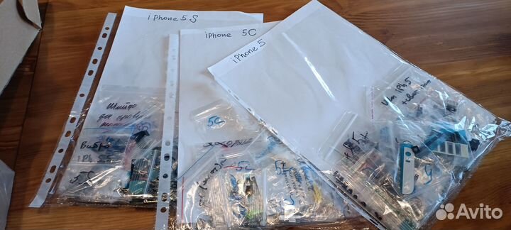Коробка запчастей iPhone от 4 - до SE и iPad 1-4