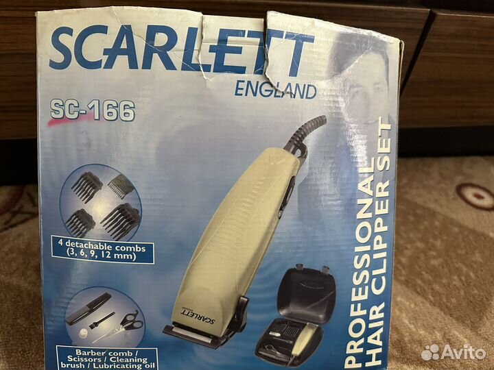 Набор для стрижки волос scarlet sc-166