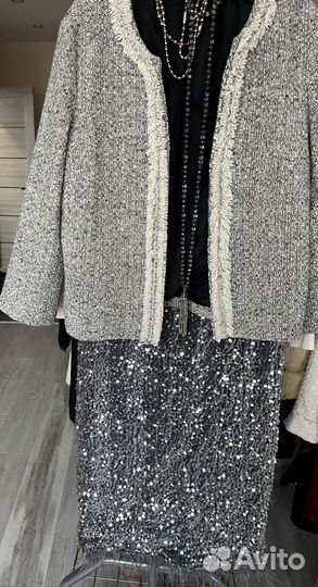 Жакет серый