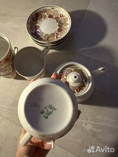 Набор столовой посуды на 6 персон СССР