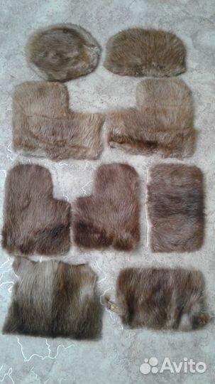 Воротники, остатки от шуб, шапок