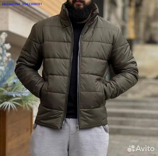 Мужская куртка стежка (все размеры) (Арт.54615)