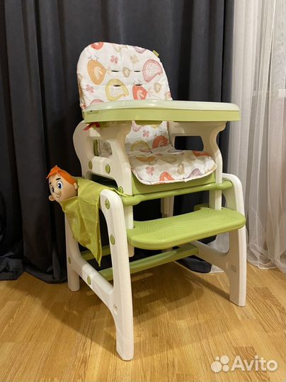Стульчик для кормления happy baby