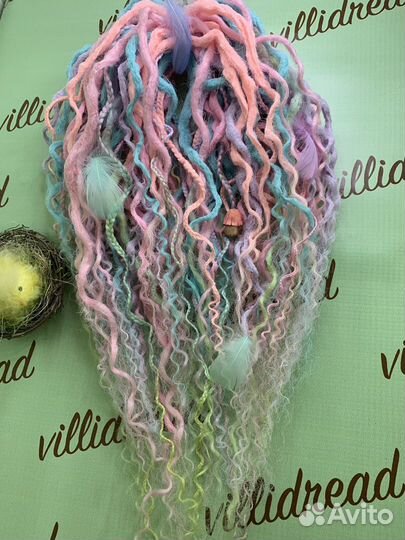 Комплект де косы и дреды