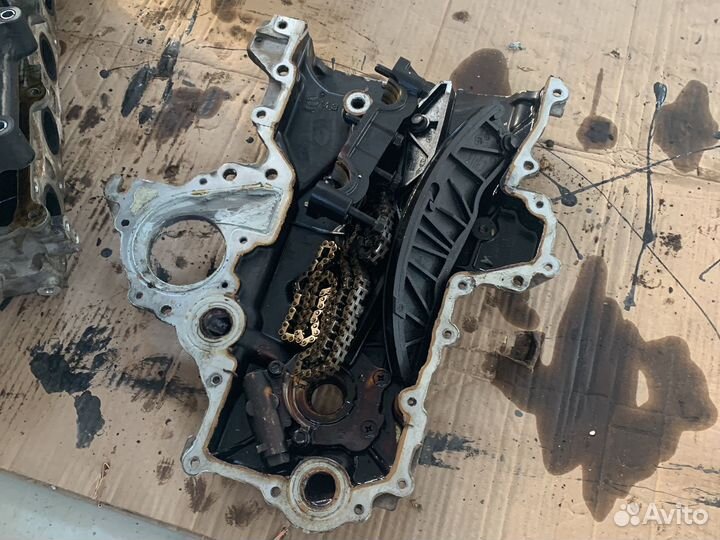 Клапанная крышка, крышка поддона, гбц, киа