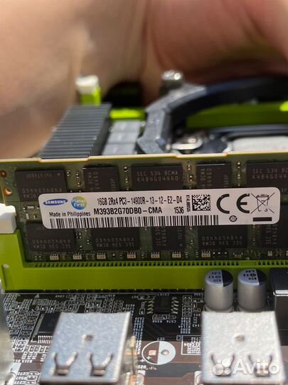 X79 + 2650v2 + 16gb / новая / Материнская плата