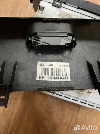 Б/у оригинальная магнитола на Kia Sportage 3