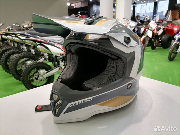 Шлем кроссовый детский Acerbis steel