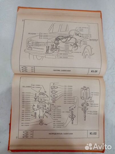 Каталог запчастей УАЗ ваз СССР