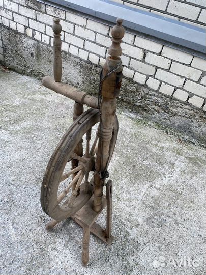 Прялка деревянная старинная