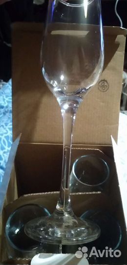 Набор из 4-х бокалов для шампанского