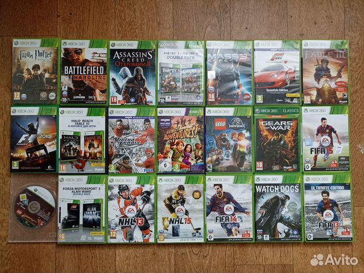 Лицензионные диски Xbox 360