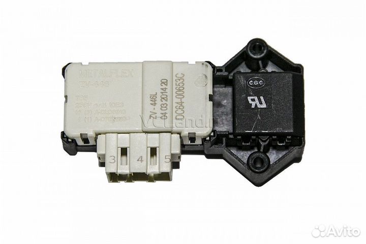 Замок люка убл Samsung DC64-00653A rold