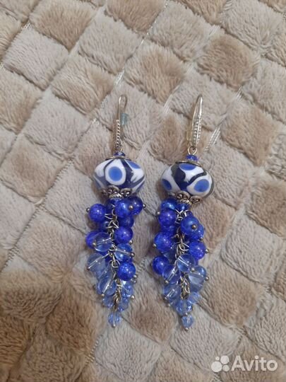 Серьги.Браслет