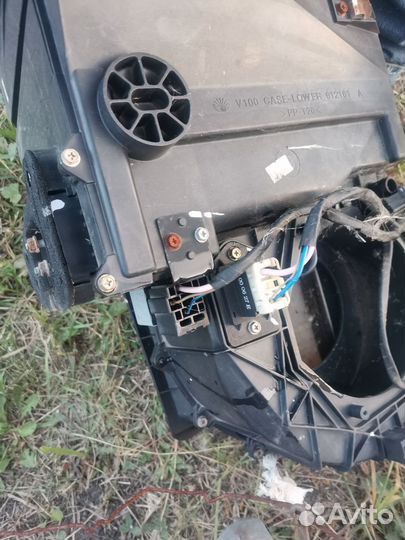 Дэу леганза корпус печки с радиаторами