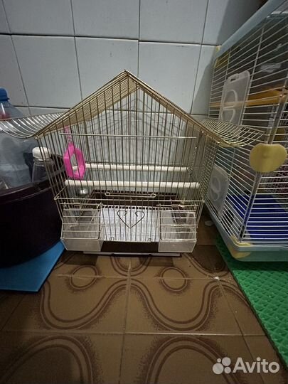 Клетка для волнистого попугая