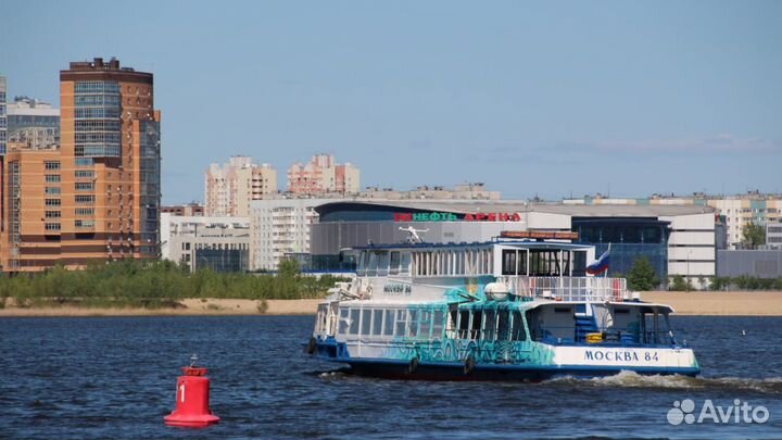 Обзорная экскурсия на теплоходе по Волге и Казанке