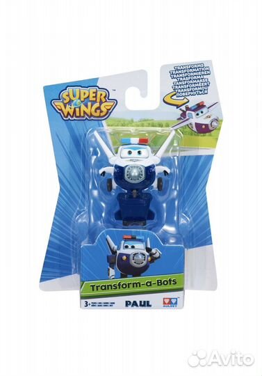 Новый трансформер Super Wings Пол мини