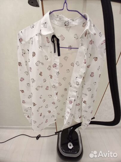 Блузка белая