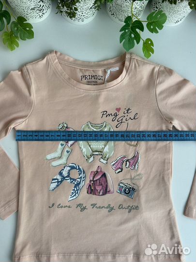 Primigi 100 (98/104) лонгслив/футболка новый