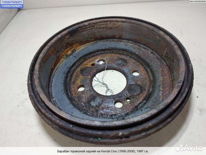 Барабан тормозной зад Honda Civic VI (EJ, EK, EM1)