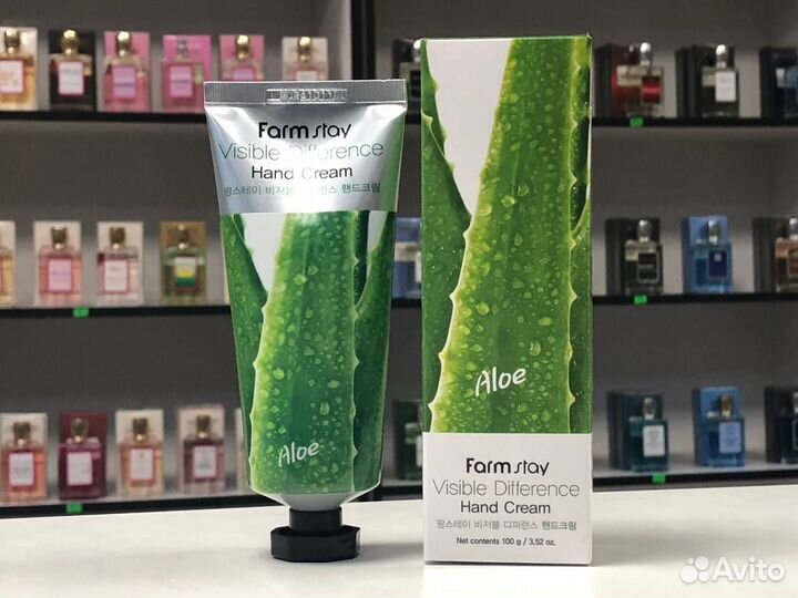 Крем для рук FarmStay Visible Difference алоэ