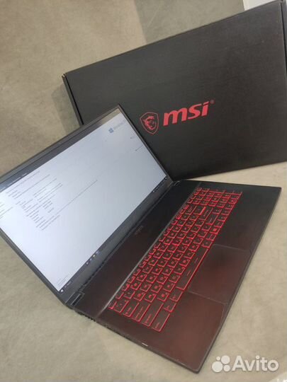 Ноутбук MSI ms 17f6