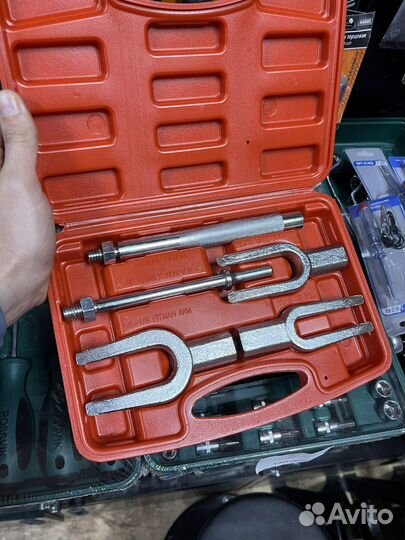 Набор съемников для шаровых опор вилка 5 пр