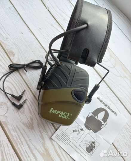 Активные наушники Howard leight impact sport+чехол