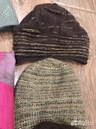 Шапки и шарф пакетом