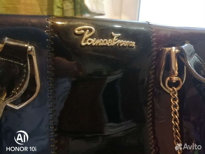 Сумка женская натуральный лак