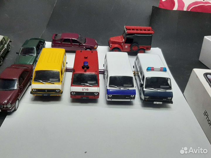 Коллекционные модели раф 1:43 Деагостини