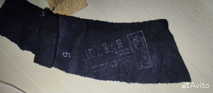 Винтажный мех каракульчи для воротника