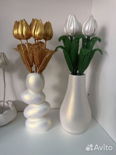 Тюльпаны ручная работа