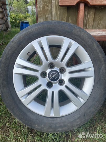 Диски с резиной на opel астра h r16 205x55 5x110