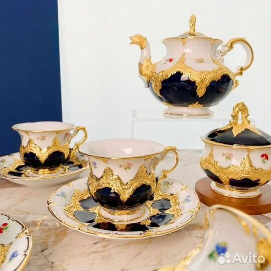 Meissen Сервиз чайный кофейный meissen