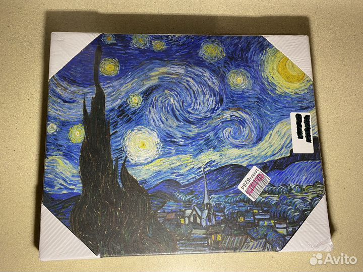 Репродукция картина Ван Гога «Звездная ночь»