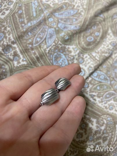 Серьги серебрянные новые
