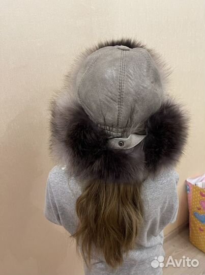 Шапка зимняя меховая женская