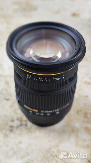Объектив Sigma 18-50mm 2,8 ex dc macro EF-S