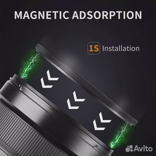 Фильтр магнитный K&F nano X ND64 52 мм