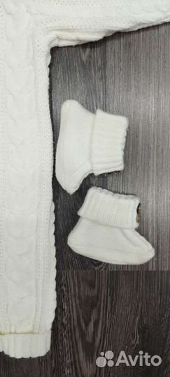 Вязаный комбинезон 62 68