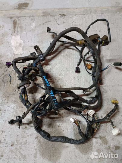 Проводка двигателя Hyundai sonata Y3 G4CM