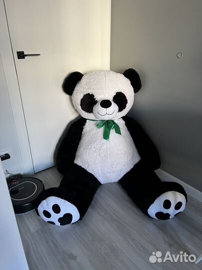 Панда мягкая 2м, большой медведь