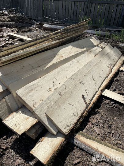 Доска Осиновая 25*150*3000. 50*200*3000