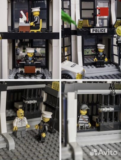 Конструктор lego полицейский участок