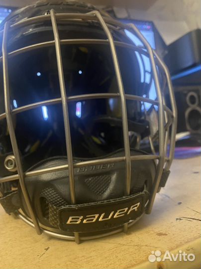 Маска на хоккейный шлем