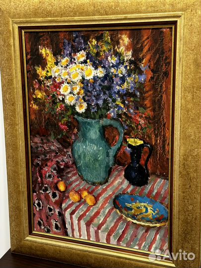 Картина маслом Волков юа 1979 г